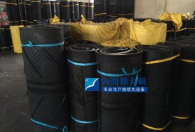 Q32履带式抛丸机专用耐磨橡胶履带