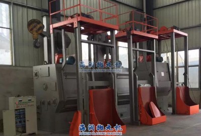 Q32履带式抛丸机 自动上下料