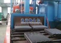 河北抛丸机需求者采购的暖气片专用通过式抛丸机