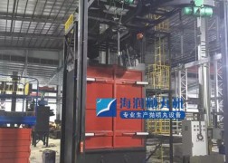 吊钩式抛丸机工作视频