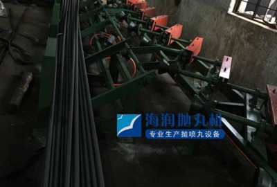 棒材抛丸清理机